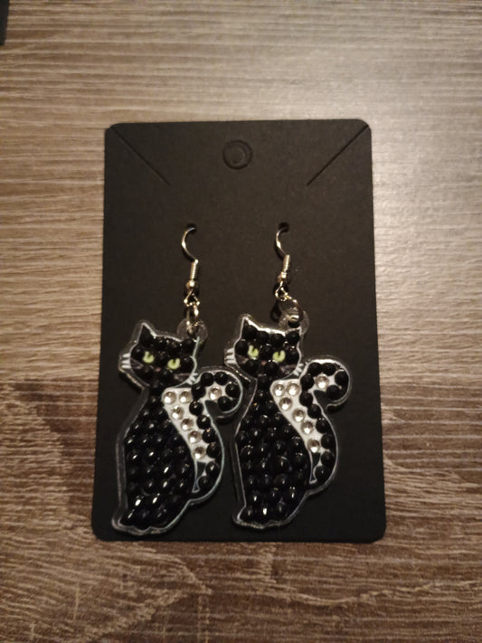 Diamond Art Earrings