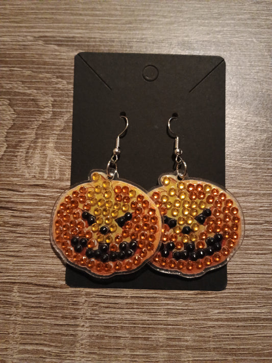 Diamond Art Earrings