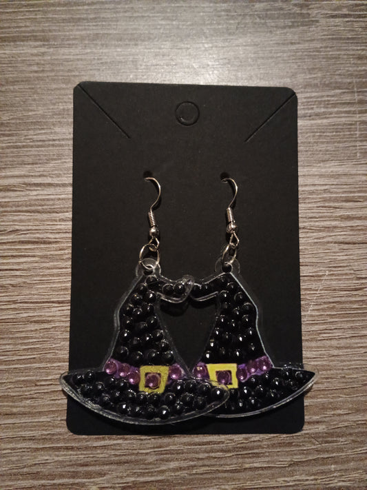 Diamond Art Earrings