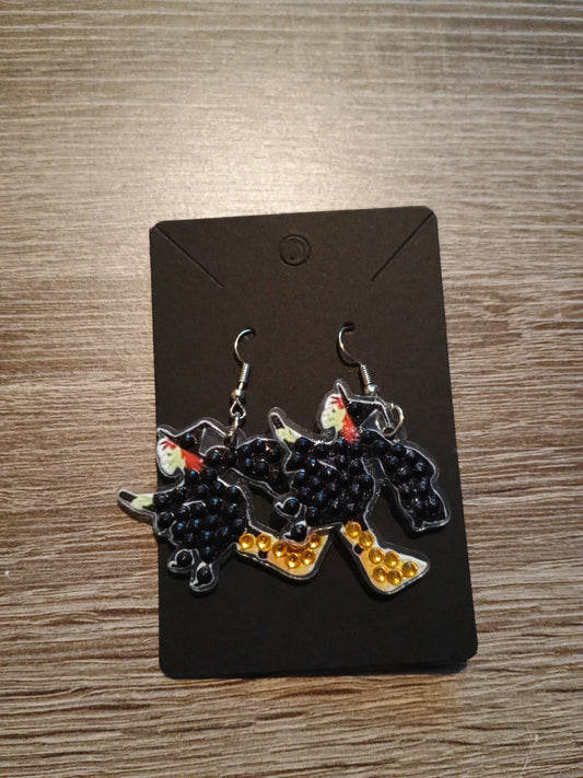 Diamond Art Earrings