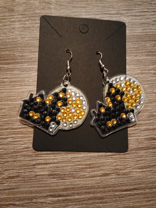 Diamond Art Earrings