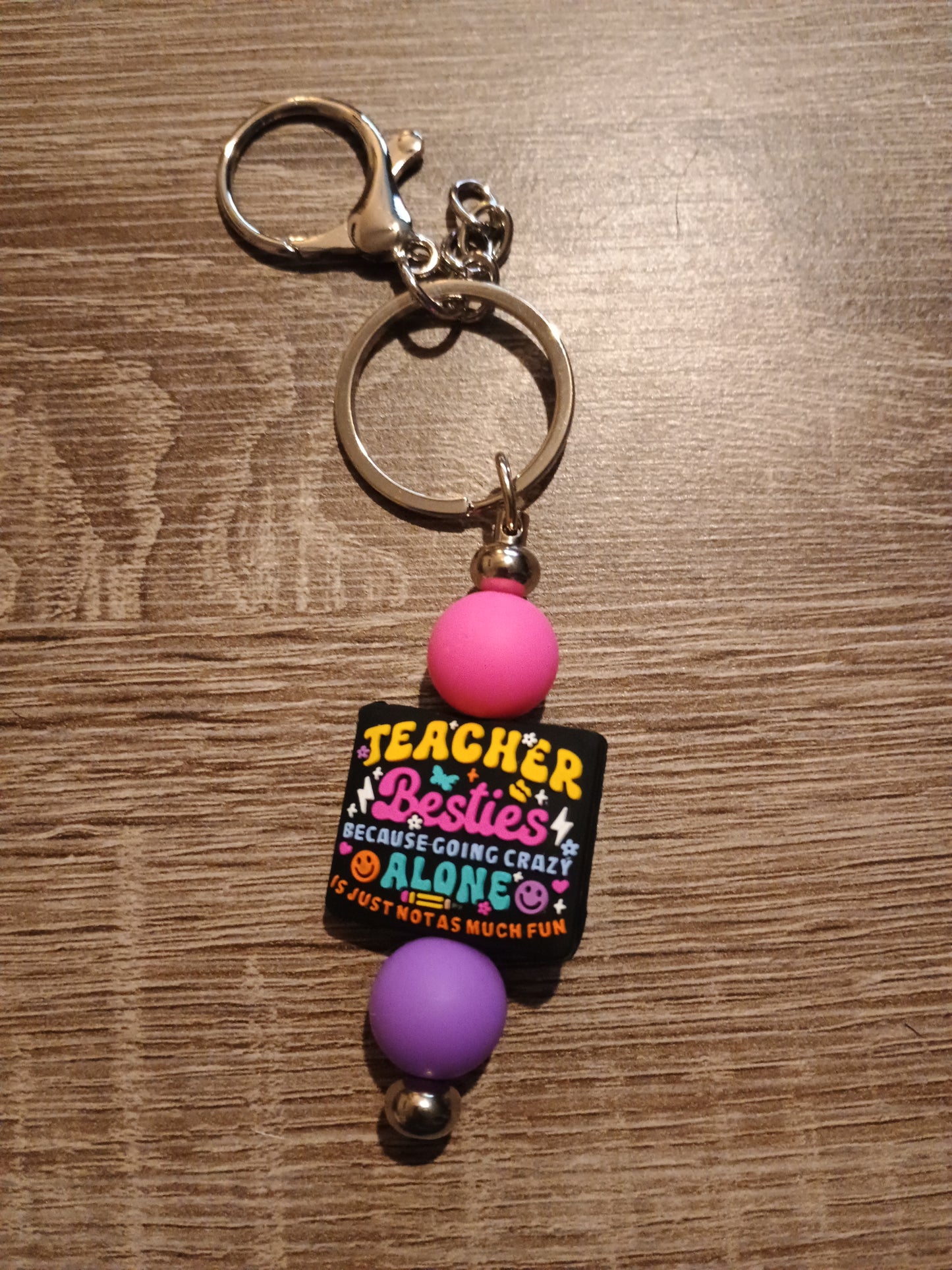 Focal Bead keychain