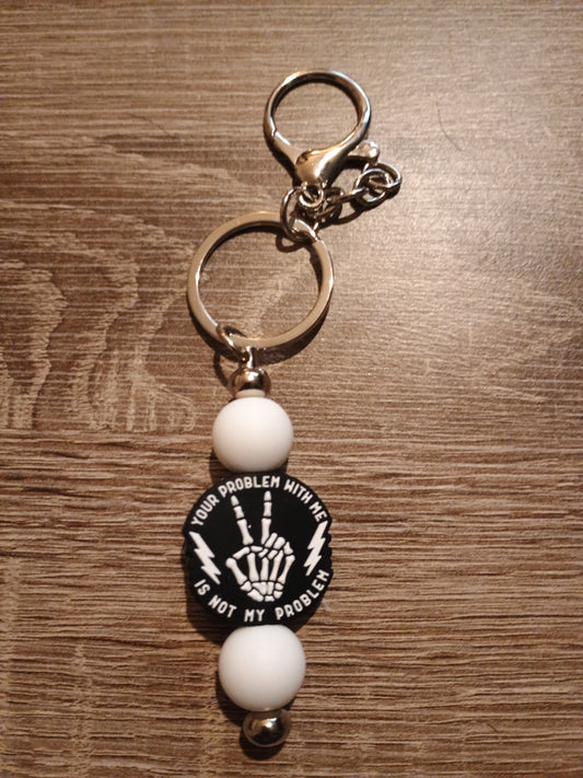 Focal Bead keychain
