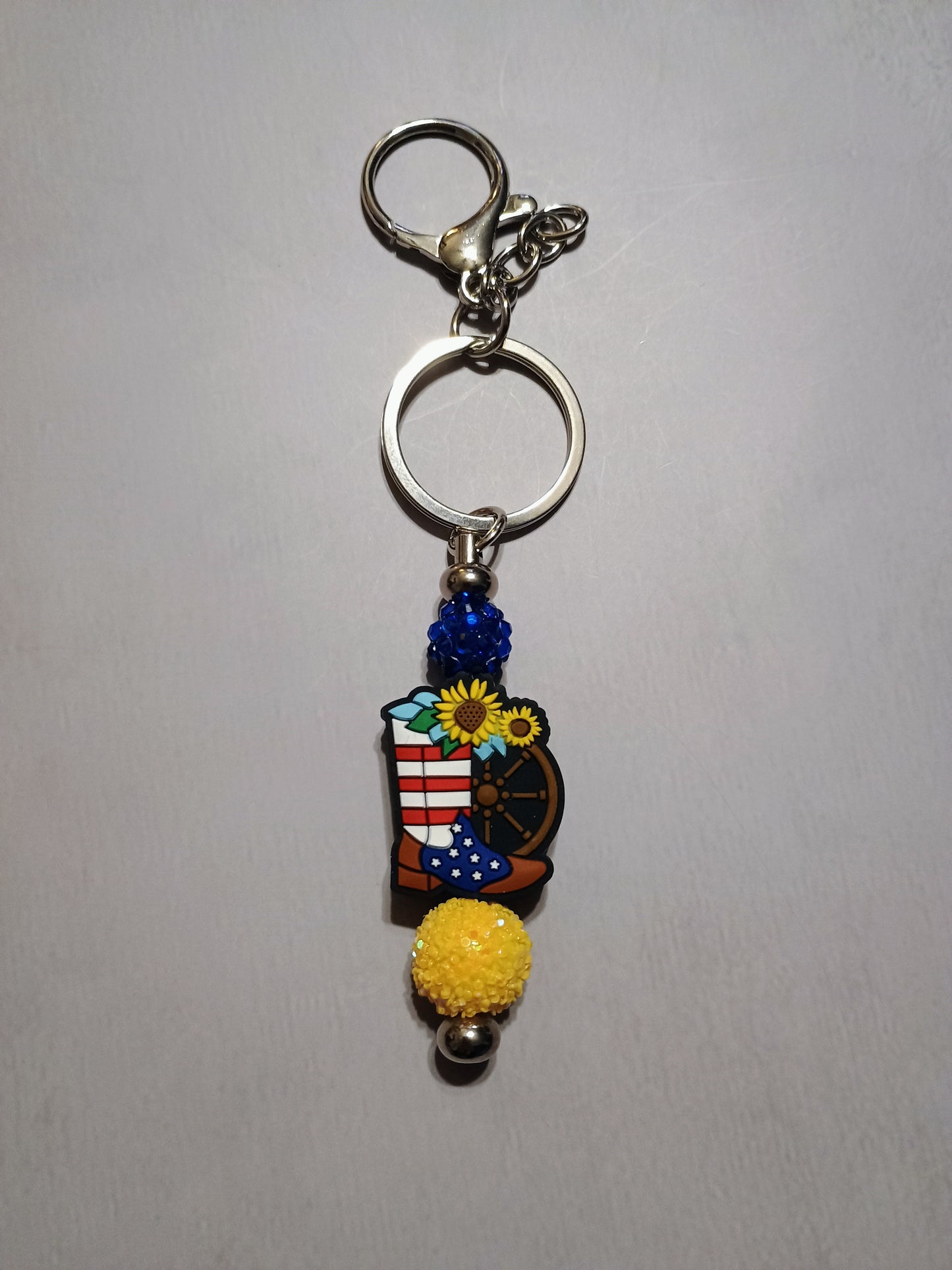 Focal Bead keychain