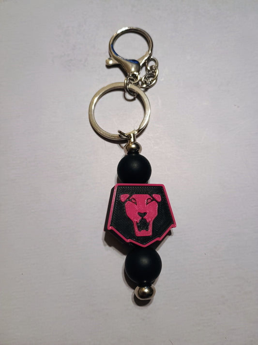 Focal Bead keychain