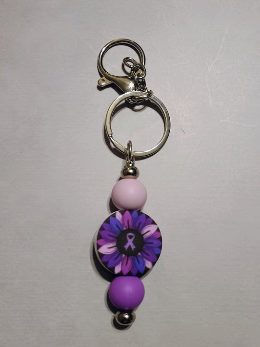 Focal Bead keychain