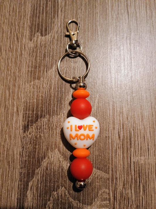 Focal Bead keychain