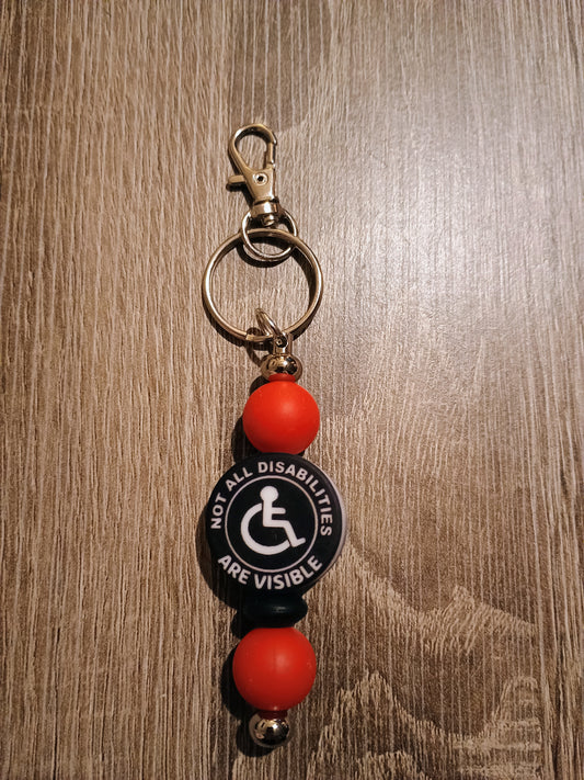 Focal Bead keychain