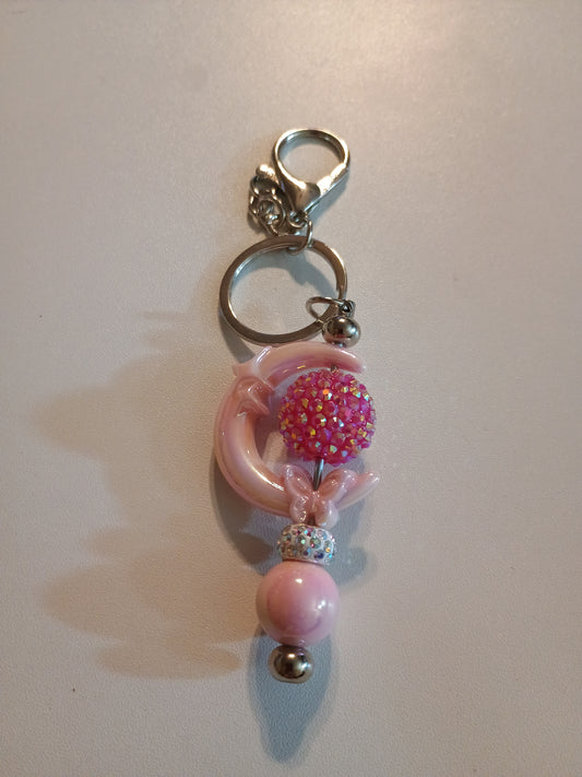 Beaded keychain