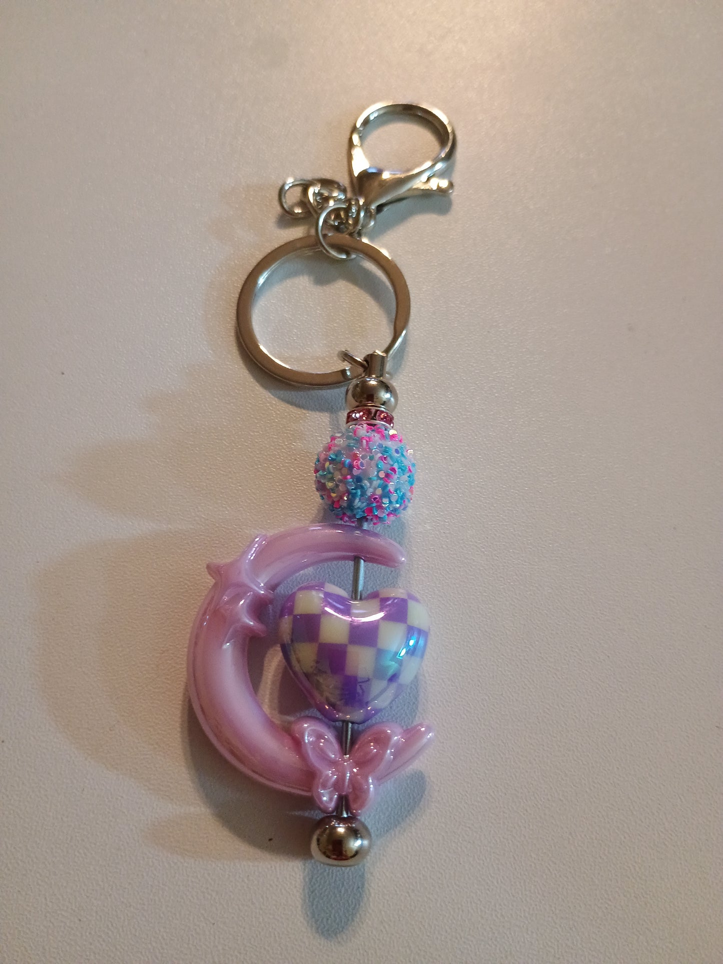 Beaded keychain