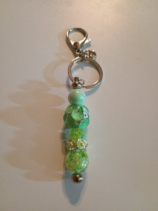 Beaded keychain