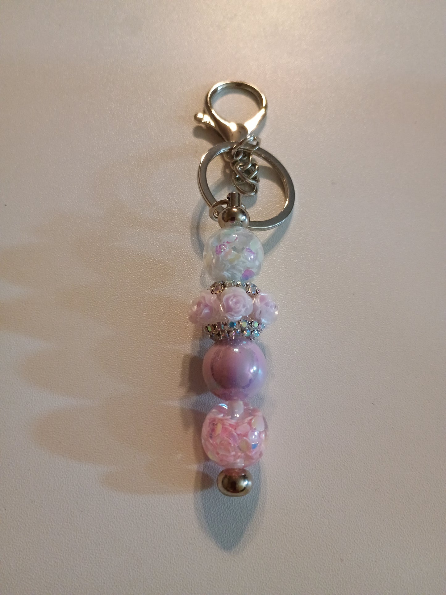 Beaded keychain