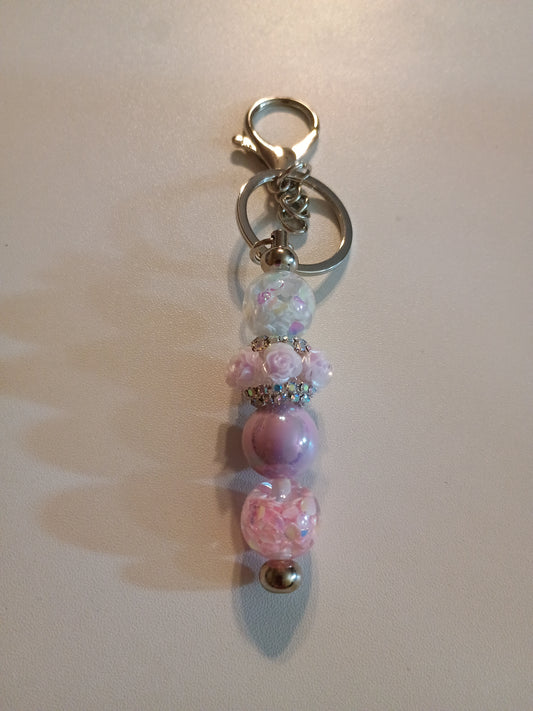 Beaded keychain