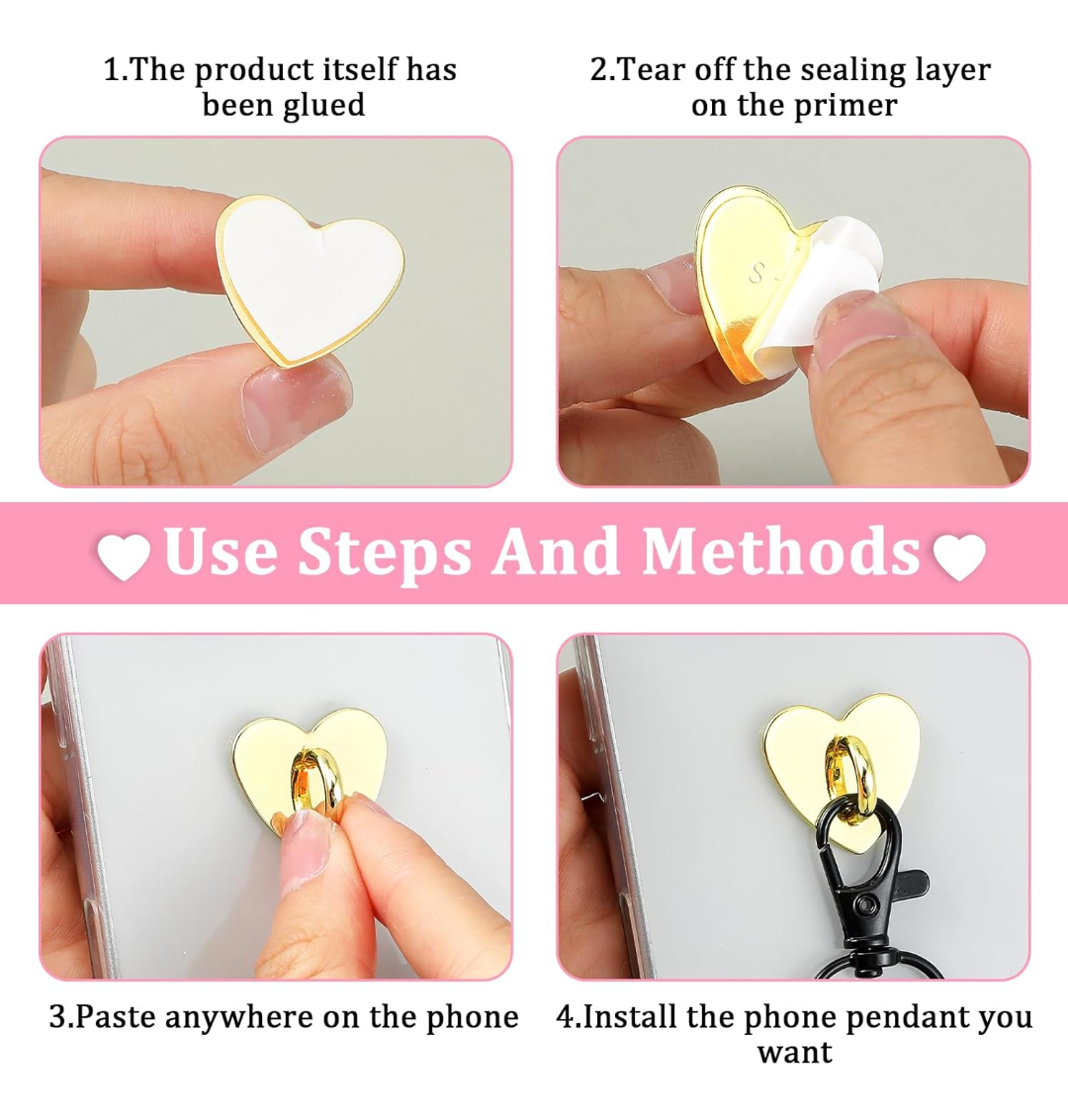 Sticky phone case Charm holder