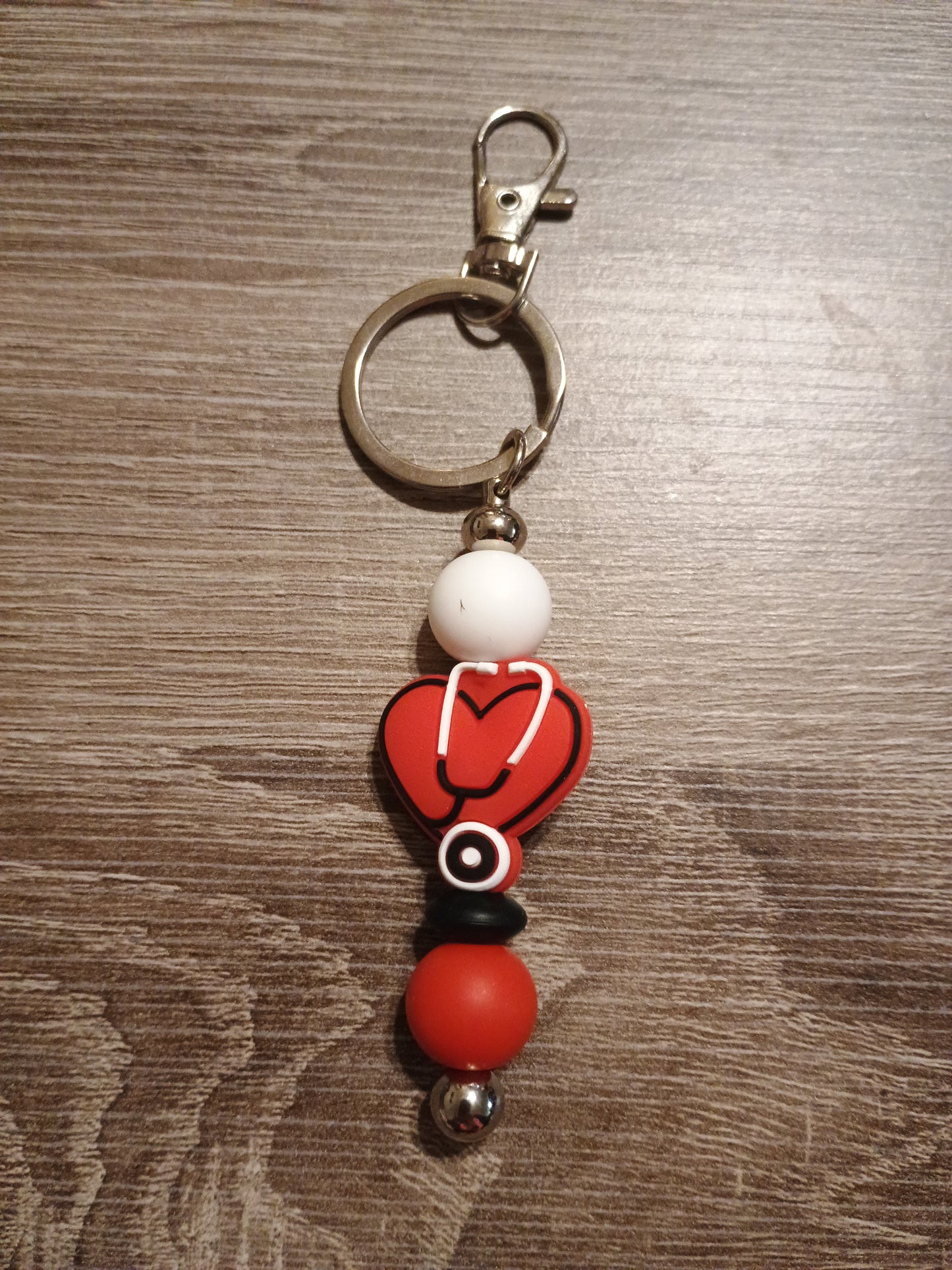 Focal Bead keychain