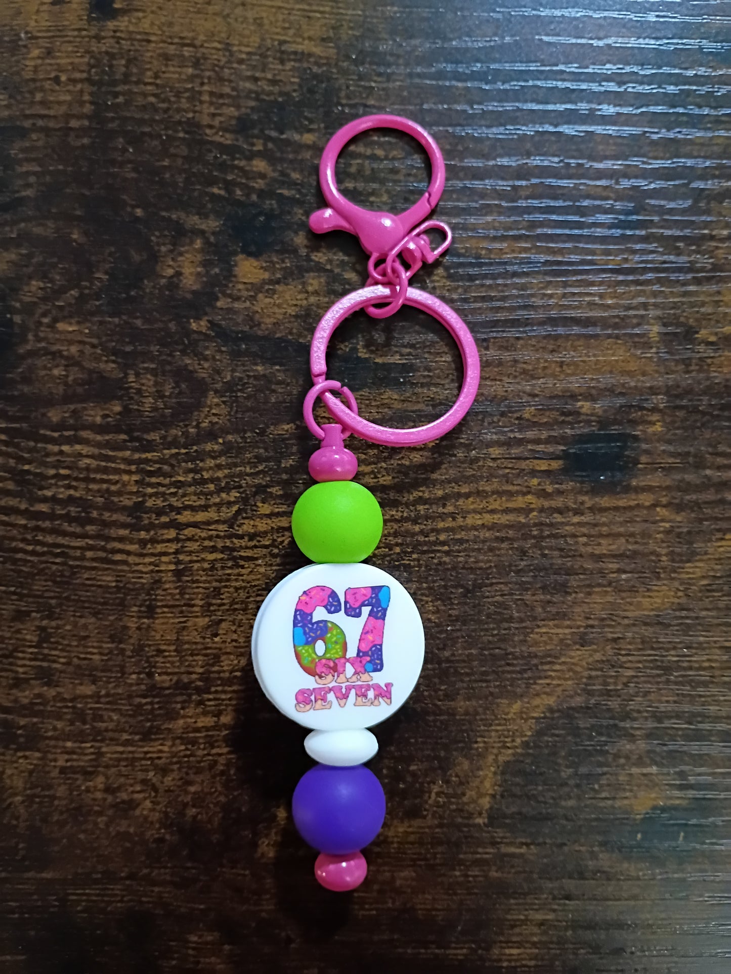 Focal Bead keychain