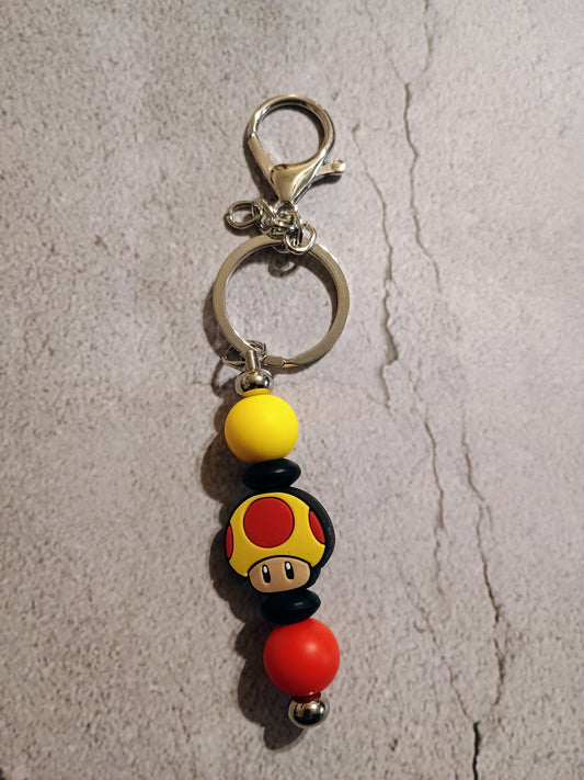 Focal Bead keychain