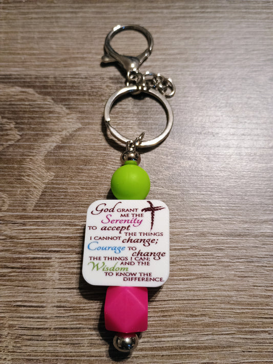 Focal Bead keychain