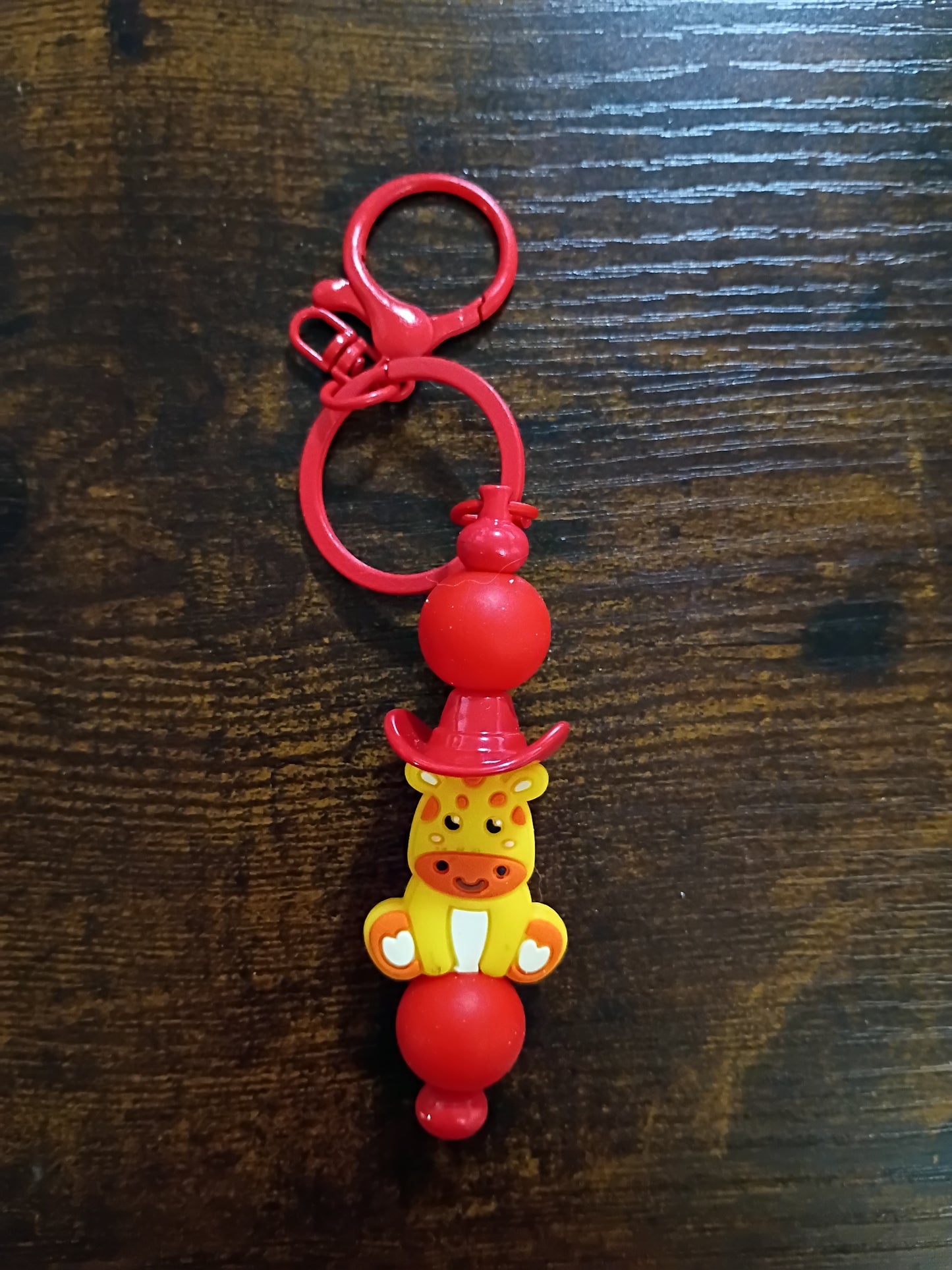 Focal Bead keychain