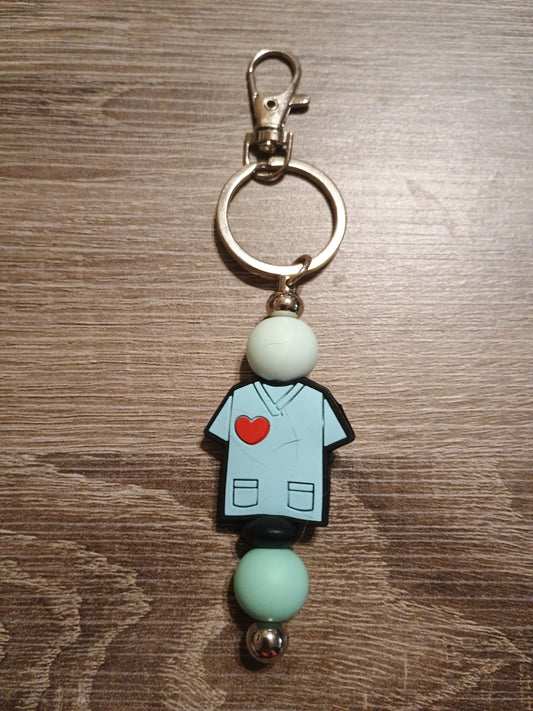 Focal Bead keychain