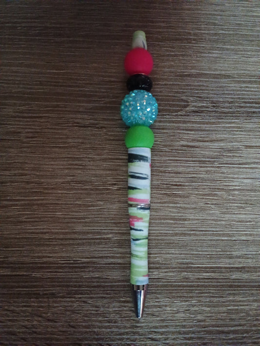 Beaded pen