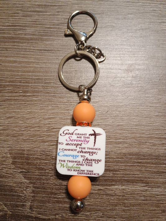 Focal Bead keychain