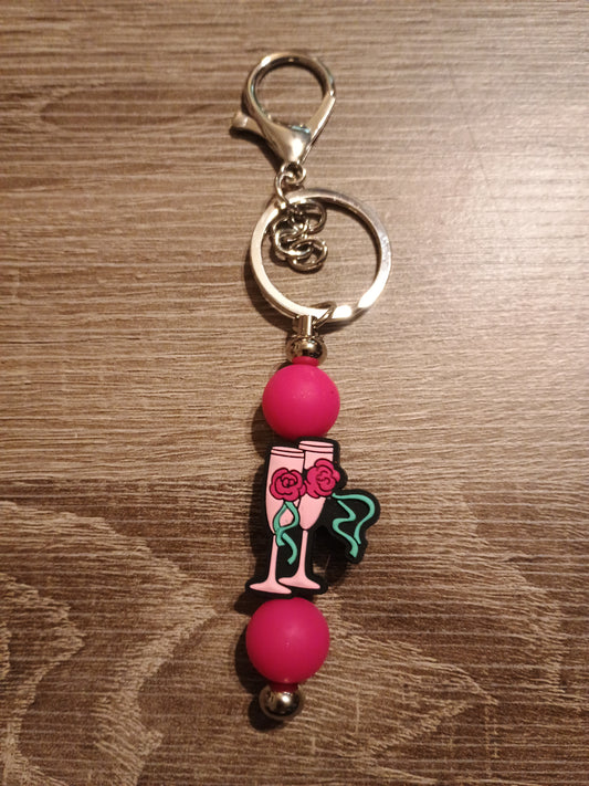 Focal Bead keychain