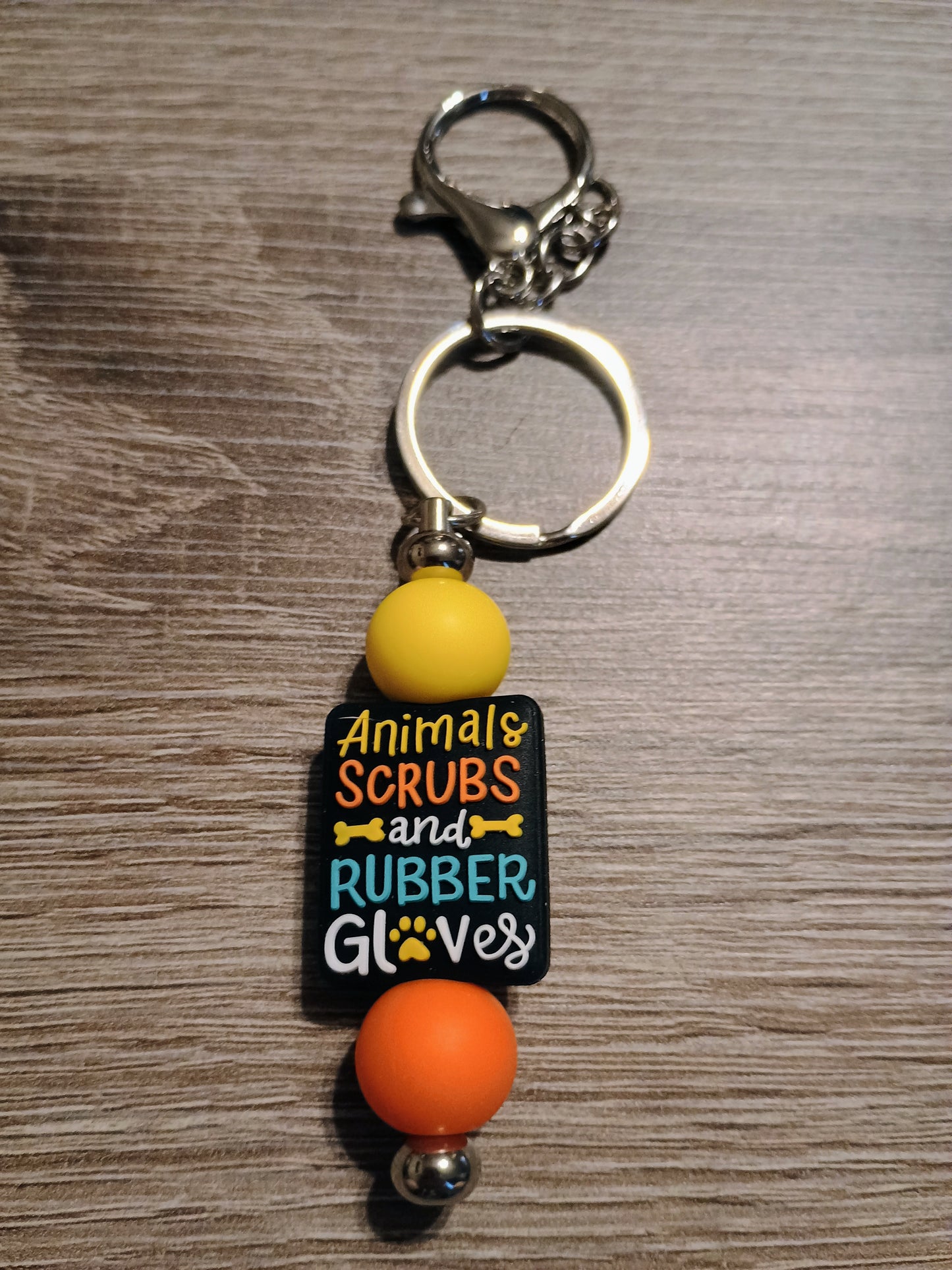 Focal Bead keychain