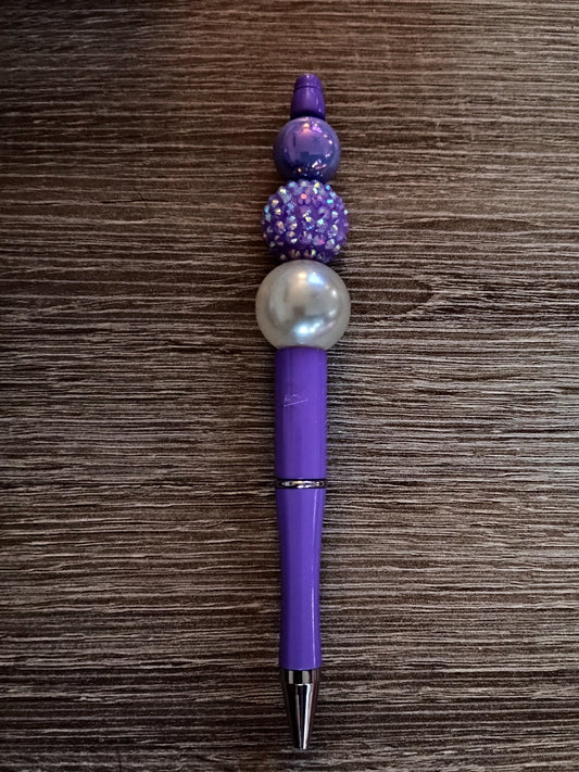 Beaded pen