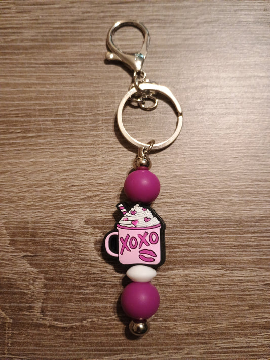 Focal Bead keychain